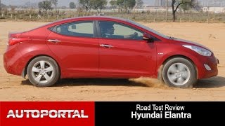 Hyundai Elantra Diesel Road Test Review  AutoPortal [upl. by Ahtar]