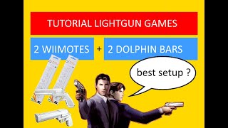 Tutorial 2 players wiimotes  2 mayflash dolphin bars  demulshooter [upl. by Nikoletta32]