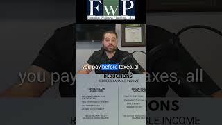 How Deductions Effect Your Tax Bill money finance taxes [upl. by Danika]