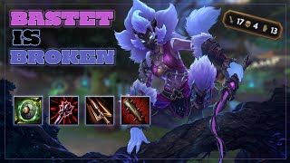 Super Strong Jungler  Bastet Jungle Gameplay Smite Conquest [upl. by Connie]