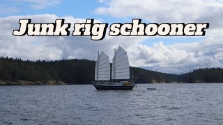 Sailing and learning about junk rigs with Nick [upl. by Wiese]