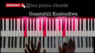 UNASTAHILI KUABUDIWA PIANO COVER [upl. by Pampuch]