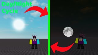 How to make a DayNight Cycle in Roblox Studios [upl. by Arihsa]