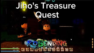 How to Complete Jihos Treasure Quest  Tutorial  RoBending Online [upl. by Annekim]