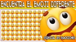 JUEGO De Las EMOCIONES 🌡 ENCUENTRA 🔎 LAS DIFERENCIAS ⭕❌ EMOJI DIFERENTE 🤪 Diferencias FÁCILES [upl. by Ythomit]