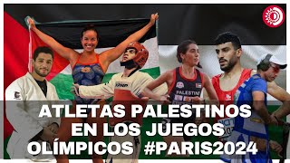 Conoce a los ocho palestinos que participarán en los Juegos Olímpicos de verano París2024 [upl. by Ehtyaf]