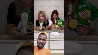 Choose potato chips challenge 😂 Which one has more potatoes 😳 funny viralvideo shorts [upl. by Rachael]