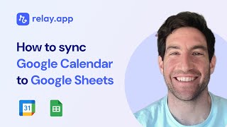 How to Sync Google Calendar Events to Google Sheets [upl. by Eidde]