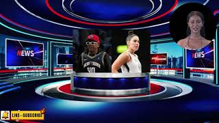 Spike Lee and Aces Kelsey Plum engage in intense trash talk [upl. by Odnalor]