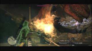 Dragons Dogma  Fight with the dragon SPOILERS Lotta contro il drago [upl. by Nosnarb75]