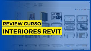 INTERIORES REVIT REVIEW DO CURSO [upl. by Garv]