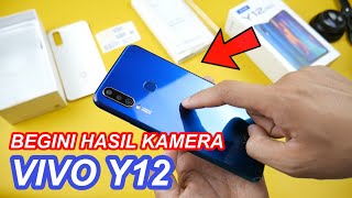 HASIL KAMERANYA BEGINI UNBOXING VIVO Y12 INDONESIA UnboxingPlusPlus [upl. by Siegel]