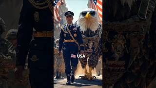 Worldwide Miltary Parade  USA Germany France and many more animals usa army miltary parade [upl. by Arndt]