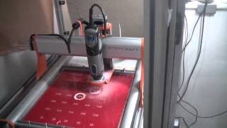 UCCNC software machining poker chips on Stepcraft machine [upl. by Jinny]