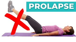 5 Prolapse Safe Core Abdominal Exercises  Beginners Physiotherapy Guided WORKOUT [upl. by Sacken]