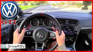 2015 STAGE 1 VW Golf MK7 GTI Performance Pack 20 TSI  315HP454NM  ACCELERATION CITY  DrivePOV [upl. by Rabin550]