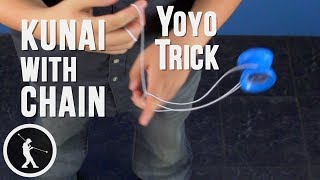 Learn the 1A Yoyo Trick Kunai with Chain [upl. by Franny]