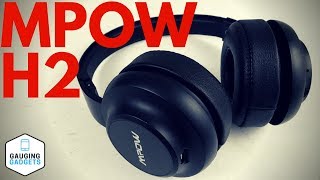 Mpow H2 Headphones Review  Over Ear Bluetooth Headphones with Equalizer [upl. by Pollie]