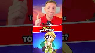 Brawl Stars ANGELO Top 3 Tipps amp Tricks brawlstars brawlstarsguide chiefavalon [upl. by Alyhs]