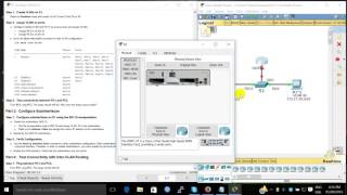 Packet Tracer – Configuring Router on a Stick Inter VLAN Routing  Cisco Inter Vlan [upl. by Gaye290]