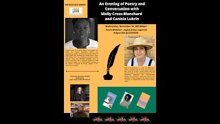 An Evening of Poetry and Conversation with Molly CrossBlanchard and Canisia Lubrin [upl. by Barabbas]