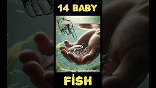 Mother Aquarium fish giving birth to 14 babies fish 🐟 😀😍💪 fish 물고기 fishing [upl. by Leirej]