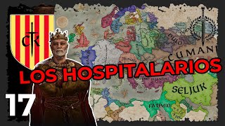 CRUSADER KINGS 3 CASA DE BARCELONA 17 LOS HOSPITALARIOS  Gameplay en Español CK3 MAGRIATUM [upl. by Platas900]