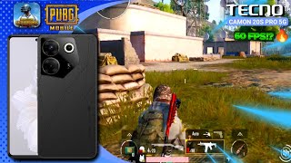 TECNO CAMON 20S PRO 5G Gaming Test PUBG Mobile HDRUltra SHOW FPSDIMENSITY 8020 [upl. by Bryner38]