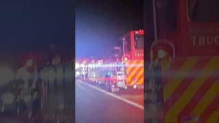 Portland Fire T7 arriving on scene shorts [upl. by Arytas]