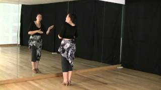 Técnica de baile flamenco nivel básico Latiguillos [upl. by Sedecrem34]