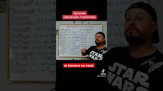 Dissolução Fracionada  Aprenda química do jeito fácil química enem vestibular [upl. by Lrak]