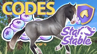 5 CODES SSO ⭐ STAR COINS  Star Stable 2023 [upl. by Aicilaf]