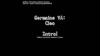 Evillious Chronicles Animation Project  Germaine VA Intro evilliouschronicles vocaloid [upl. by Valera334]