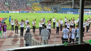 🇦🇫🇰🇬 Afghanistan and Kyrgyzstan National Anthem at CAFA Nations Cup on 10June2023 11 X Speed [upl. by Enaled]