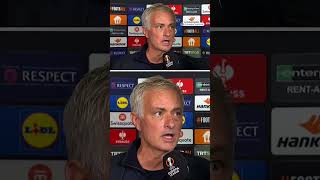 Another classic José Mourinho postgame presser 🗣️ [upl. by Sesilu]