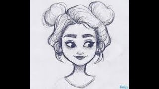 Come disegnare una ragazza breve tutorial [upl. by Hallutama]