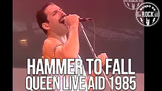 Queen  Hammer To Fall Live AID 1985 Full HD [upl. by Tarfe562]