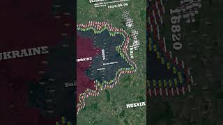 Ukraine Invasion of KurskКурск Everyday Aug 2024  Nov 2024  Animated Map [upl. by Whalen]