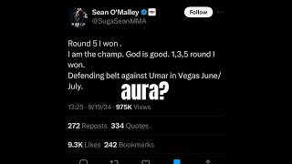 💬Sean OMalley Remembers seanomalley ufc mma [upl. by Nolita]