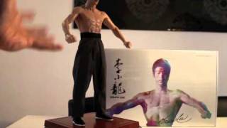 Review Enterbay Bruce Lee HD1003 Statue [upl. by Eetnom452]