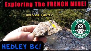 Exploring The French Mine In Hedley BC  Nice Specimen Found [upl. by Niknar]