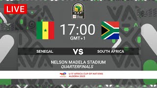 Senegal vs South Africa U17  U17 AFCON 2023  Quarterfinal [upl. by Sisely]