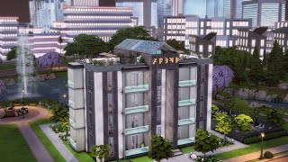 Newcrest Apartment 🏢  The Sims 4 Speed Build [upl. by Sklar215]