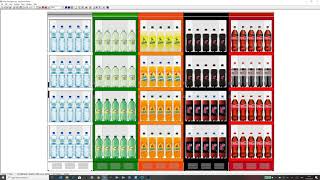 Creating a template cooler planogram [upl. by Moriah]