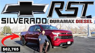 2023 Chevy Silverado 1500 RST Duramax This Truck Is Almost Perfect [upl. by Irtak]