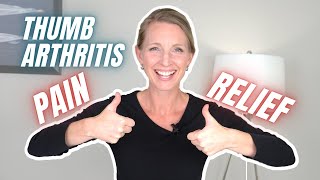 Thumb arthritis pain relief INSTANTLY with these 2 stretches [upl. by Aralk]