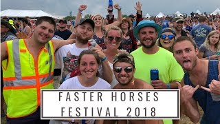 FASTER HORSES 2018  PARTY OF THE SUMMER  INFIELD [upl. by Benedikt]