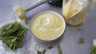 Vegan Aioli in Less Than Five Minutes [upl. by Kcirredal]