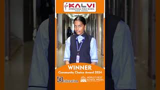 Srivardhini M  T4 Education  World Best School Winner  Kalvi International Public School Madurai [upl. by Snah]