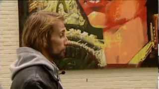 Matthias Schoenaerts als graffitikunstenaar [upl. by Anihsat]